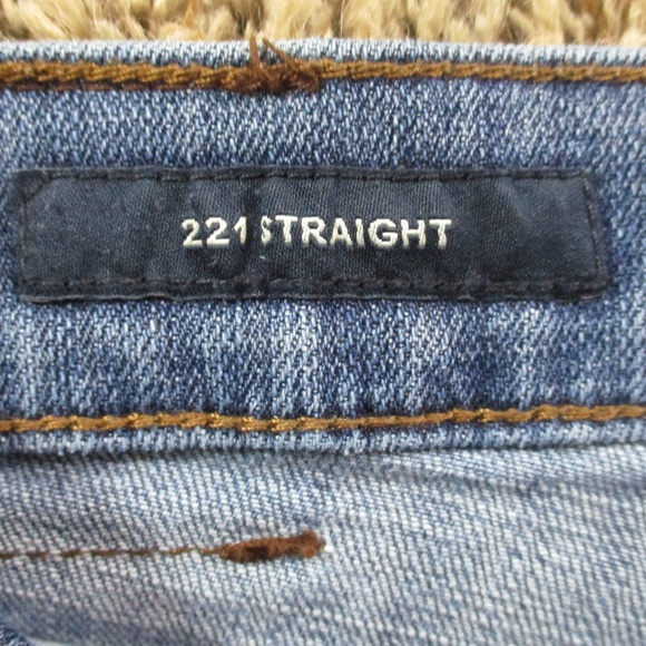 Lucky Brand Jeans Men's 39x33 Medium Wash 221 Straight Leg Stretch Denim - Picture 6 of 11